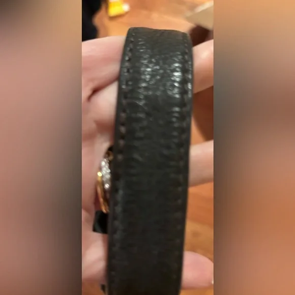 Dooney and Bourke Black Leather Shoulder bag - Picture 4 of 6